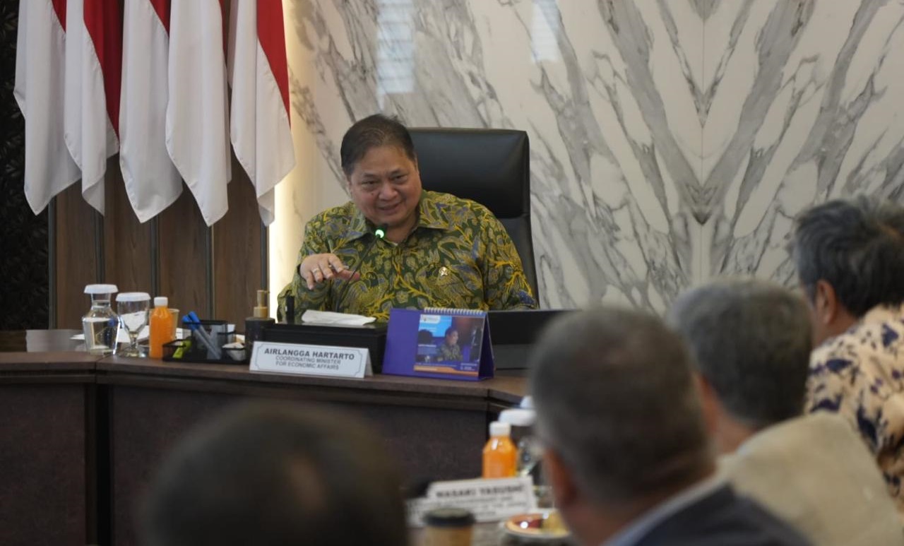 Menko Perekonomian, Airlangga Hartarto dalam Comprehensive and Progressive Agreement for Trans-Pacific Partnership (CPTPP), Rabu (25/9/2024). (Dokumen Kemenko Perekonomian)