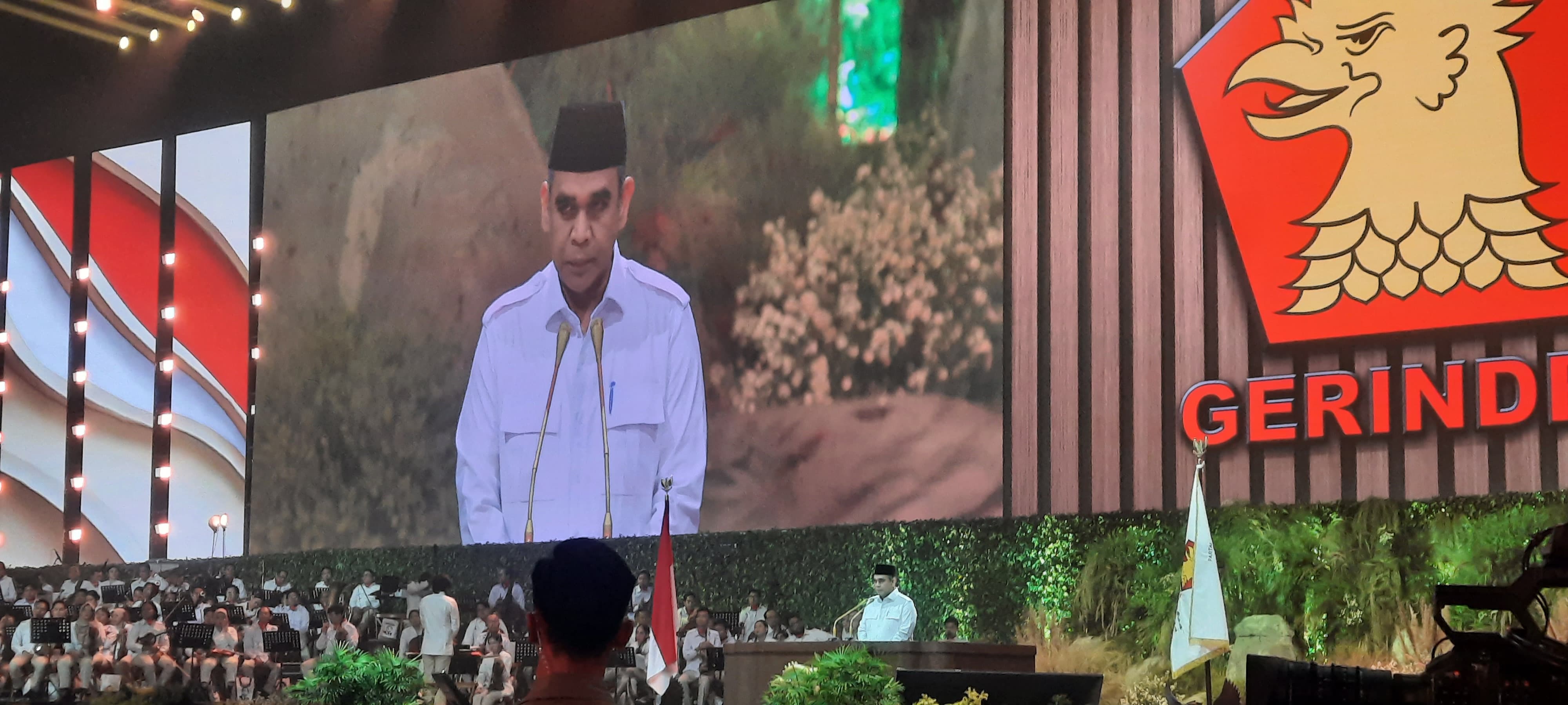 Partai Gerindra buka suara menanggapi pelaporan terhadap kadernya, Ahmad Dhani, ke Mahkamah Kehormatan Dewan (MKD). (Fakta.com/Dewi Yugi Arti)