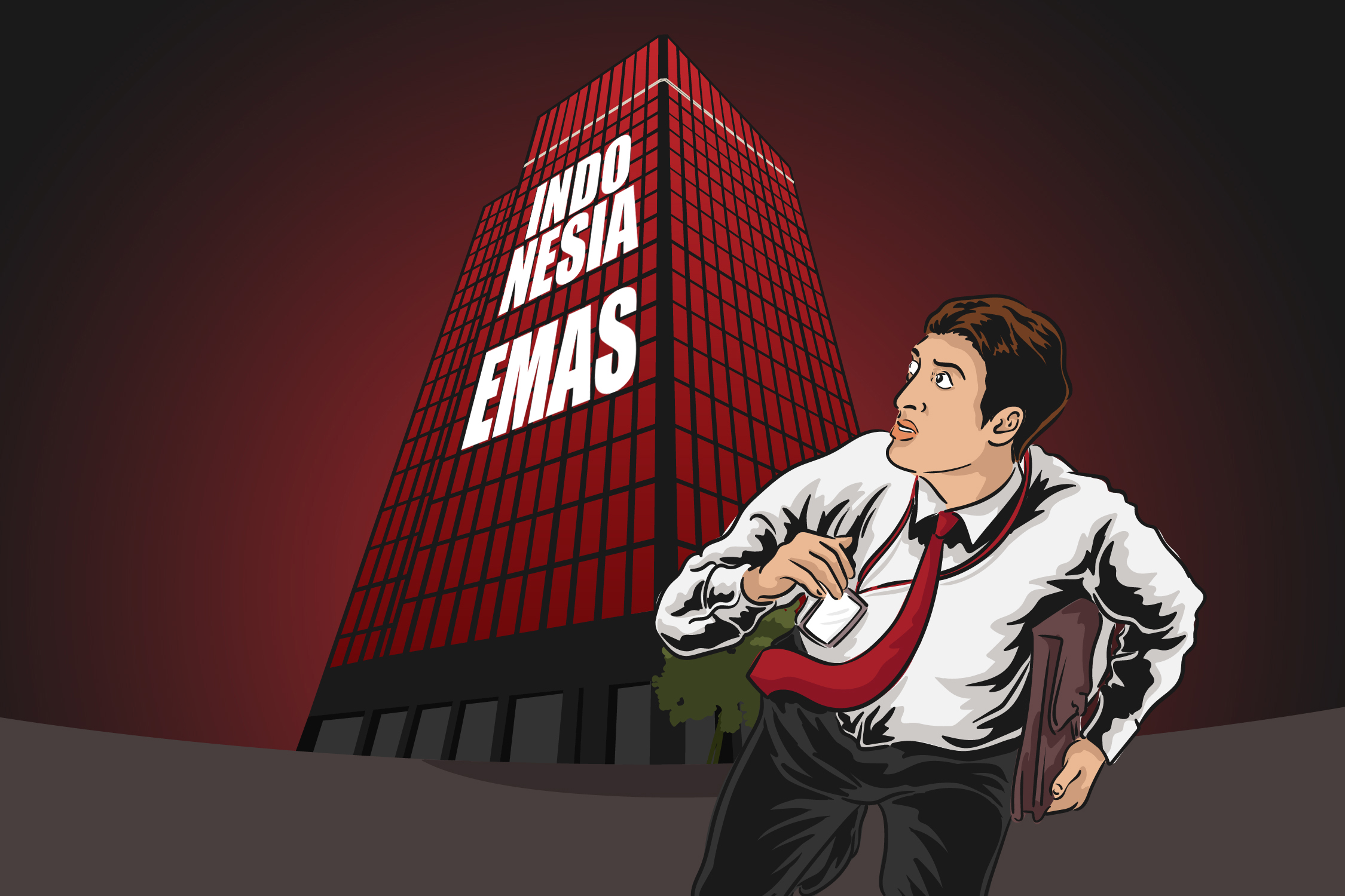 Ilustrasi - Penurunan kelas menengah jadi tantangan wujudkan Indonesia Emas 2045. (Fakta.com/Putut Pramudiko)