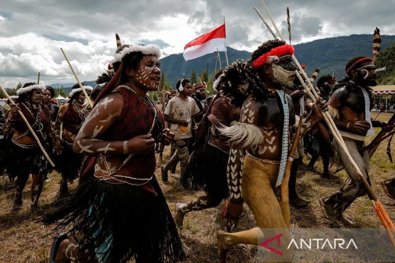 Festival Budaya Lembah Baliem (FBLB). ANTARA/HO-Kemenparekraf