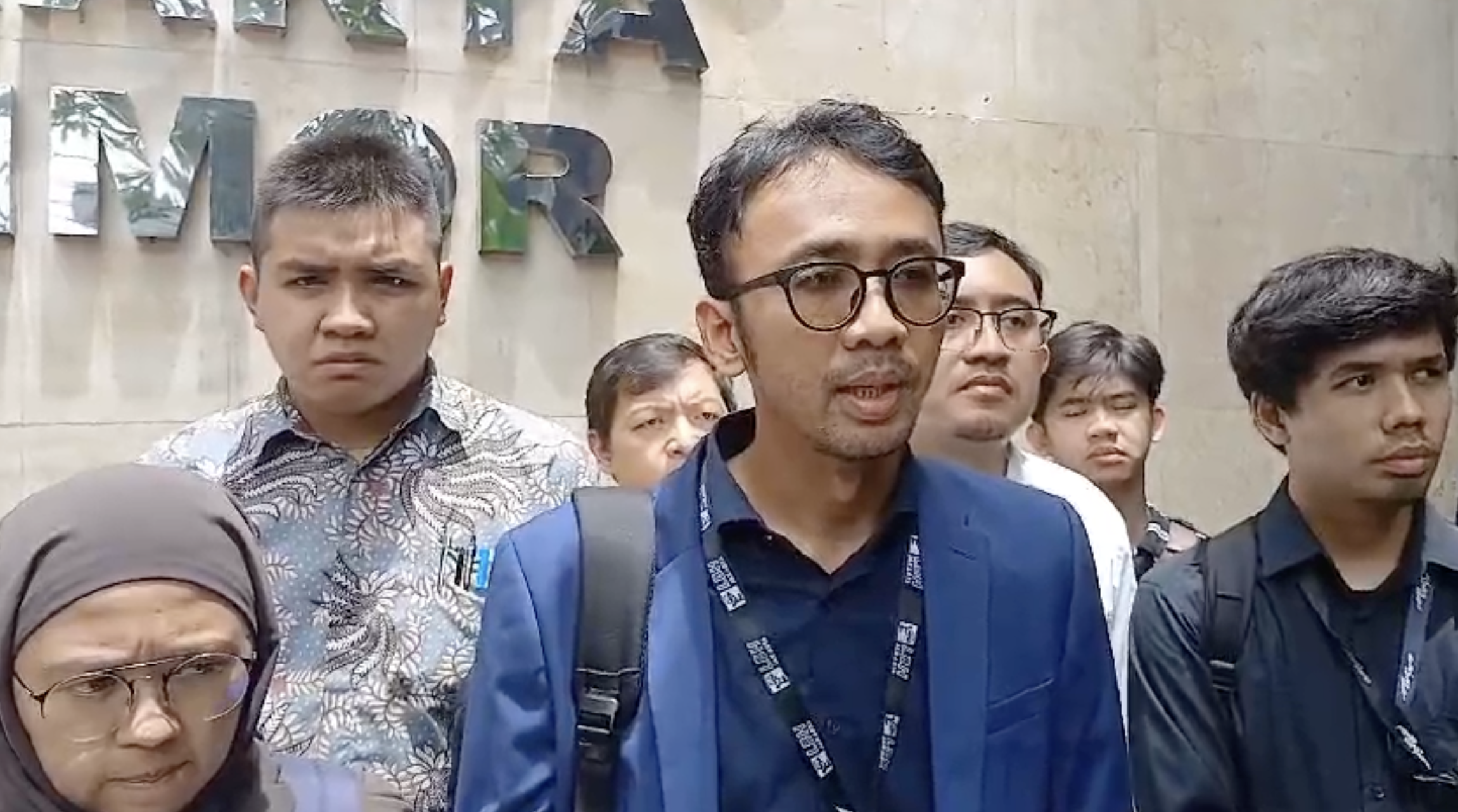 Tim Advokasi Untuk Demokrasi (TAUD) menilai DPR dan pemerintah melakukan pelanggaran hukum. (Fakta.com/Hendri Agung)