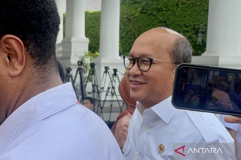 CEO BPI Danantara, Rosan Perkasa Roeslani menjawab pertanyaan wartawan saat dia ditemui, di Kompleks Istana Kepresidenan, Jakarta, Jumat (21/3/2025). (ANTARA/Genta Tenri Mawangi)