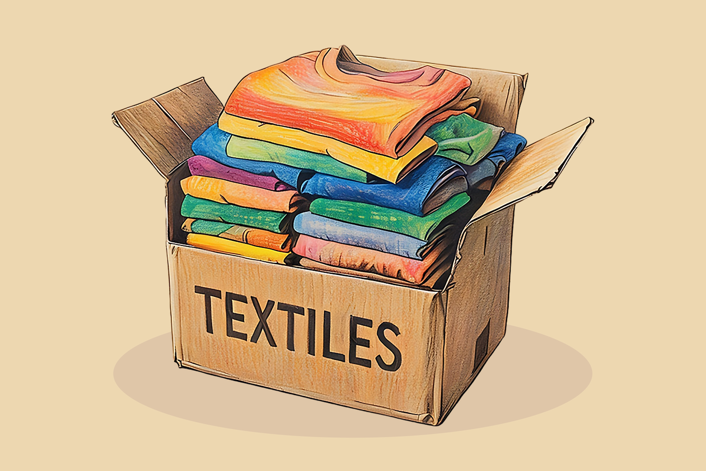 Ilustrasi - Industri tekstil. (Fakta.com/Rillo Hans)