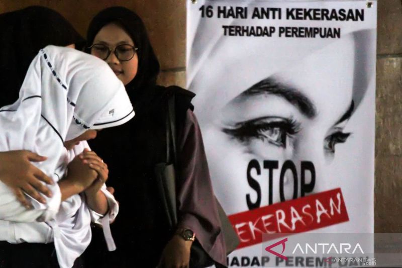 Ilustrasi - Aksi teatrikal kampanye Anti Kekerasan Terhadap Perempuan dan Anak. ANTARA FOTO/Rahma.