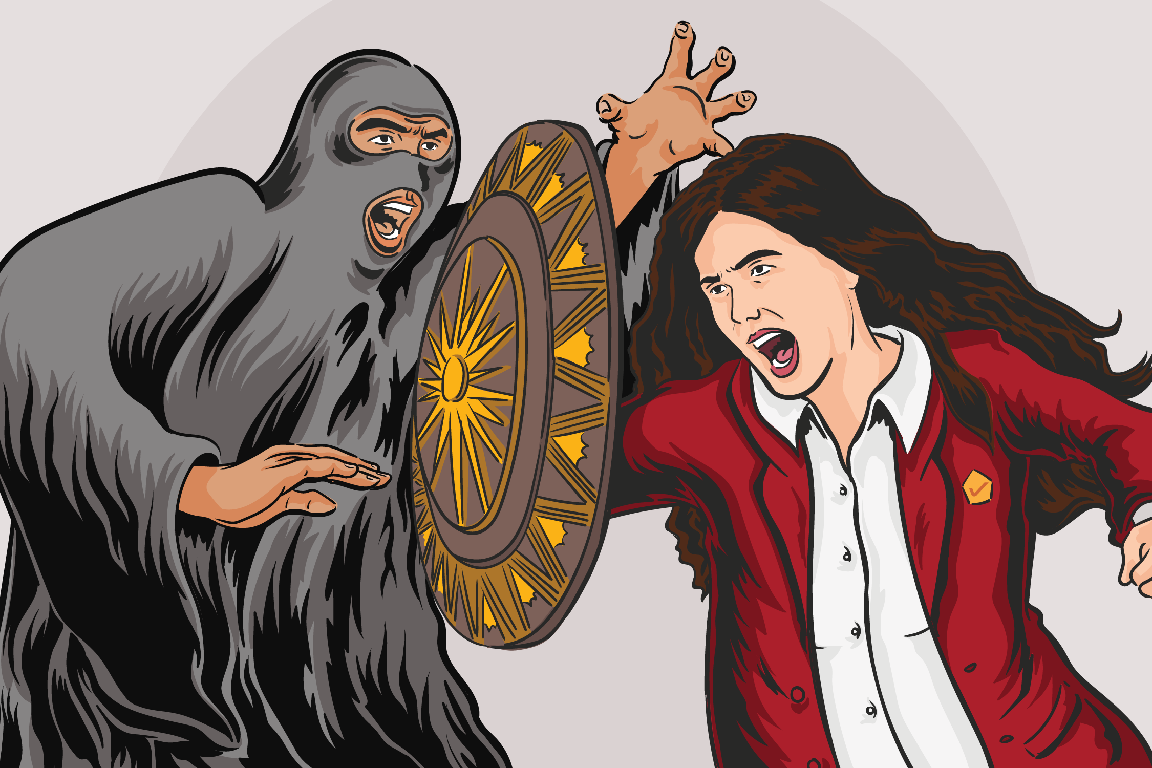 Ilustrasi lawan pelecehan seksual. Fakta.com/Putut Pramudiko