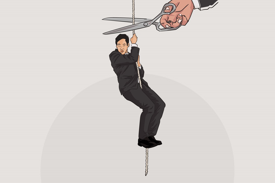 Ilustrasi - Tenaga Kerja ter-PHK. (Fakta.com/Putut Pramudiko)