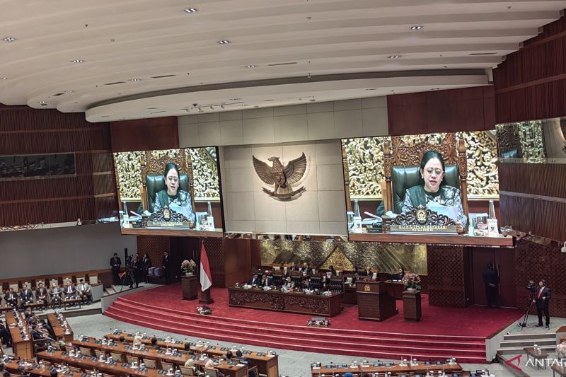 DPR RI menggelar Rapat Paripurna Pembukaan Masa Persidangan II Tahun Sidang 2024-2025 pada Selasa (21/1/2025). (Foto: Antara)